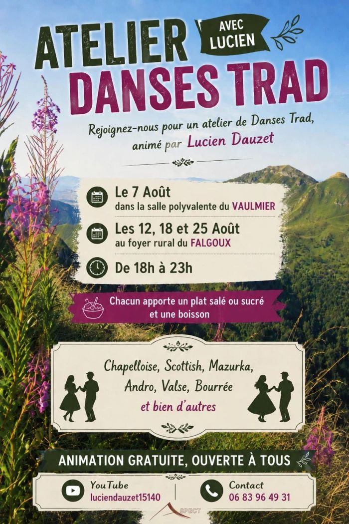 stage de danses populaires trad et folk