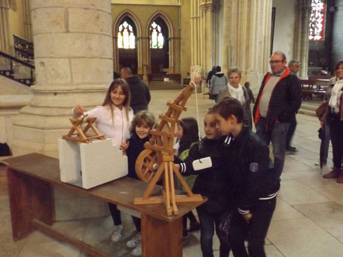 Les engins de levage, atelier pour enfants et adultes