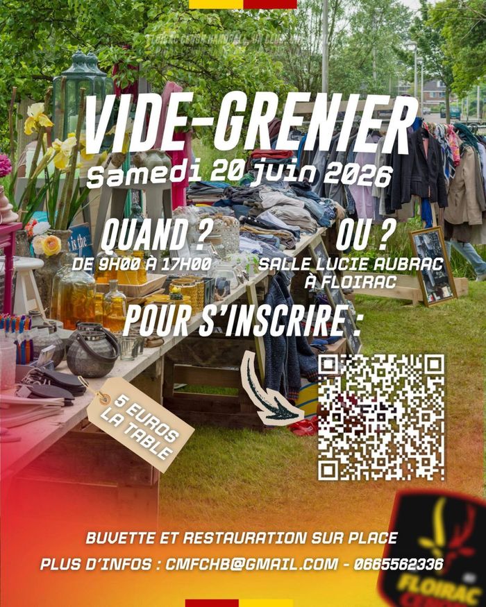 Vide greniers CM Floirac Cenon Handball