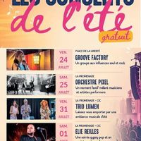 Les concerts de l'été : Groove Factory