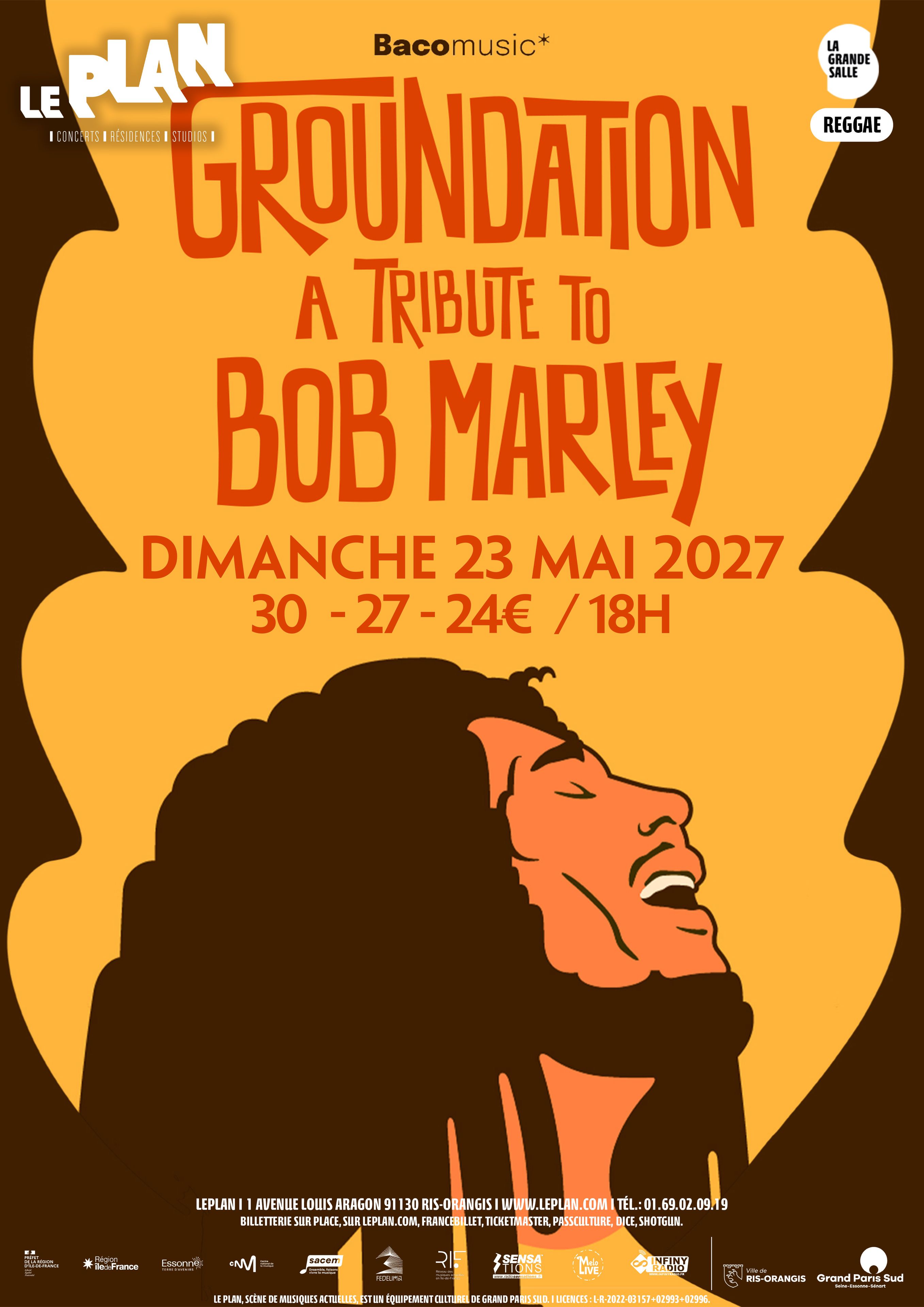 GROUNDATION – A TRIBUTE TO BOB MARLEY