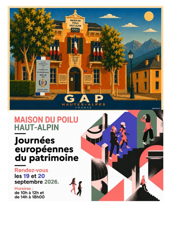 visite de la maison du poilu haut-alpin, son musée et son exposition