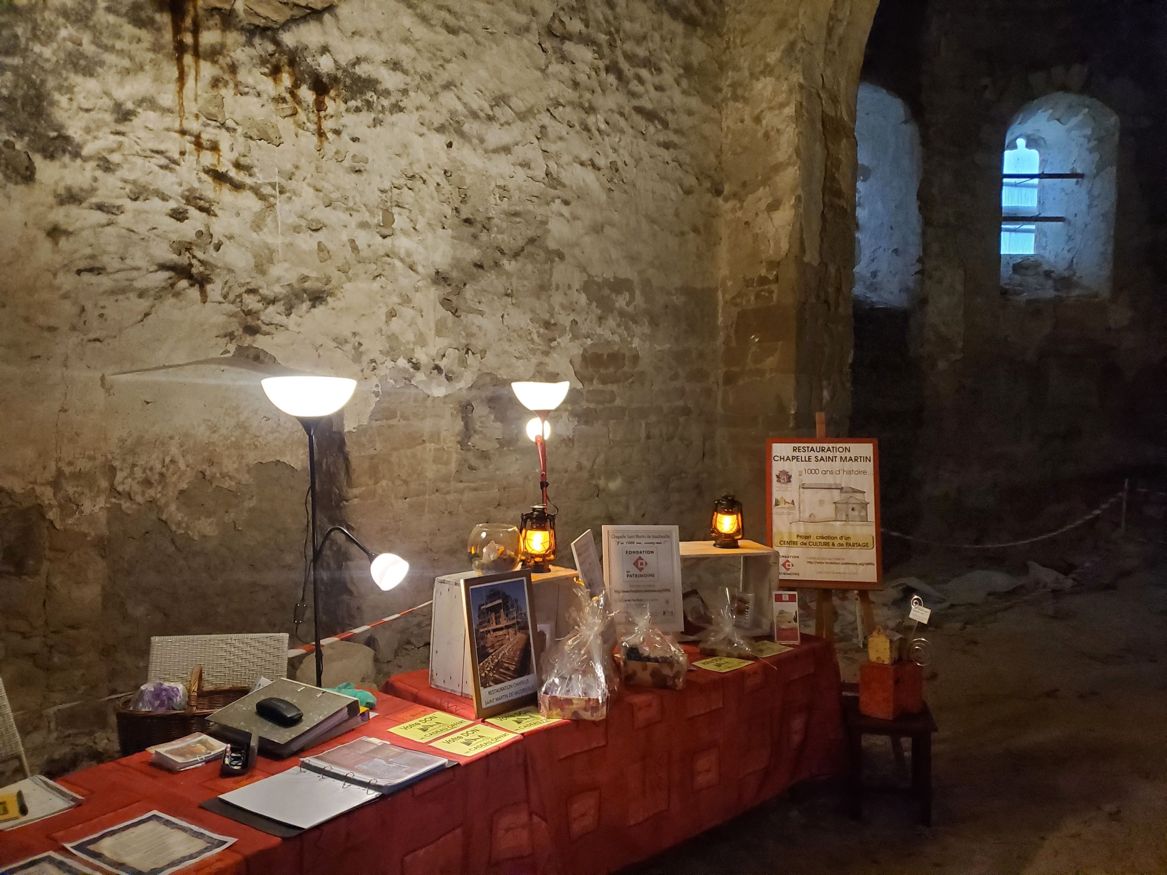 Visite libre de la chapelle Saint-Martin de Vaudreuille