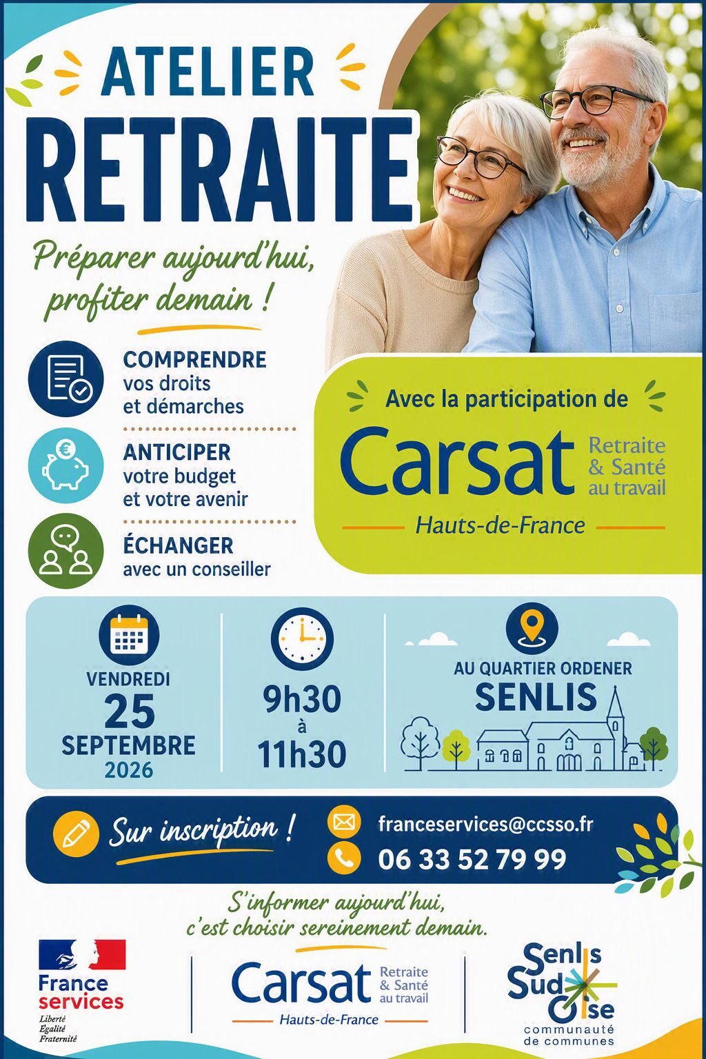 Venez préparer votre retraite