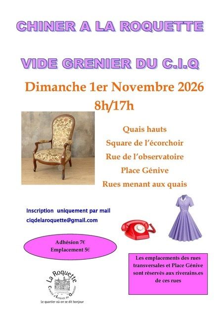 Chiner à la Roquette