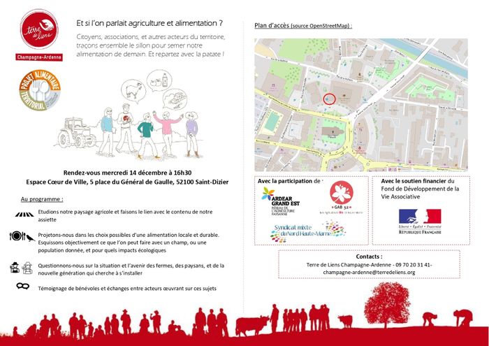 Et si l'on parlait agriculture et alimentation ?