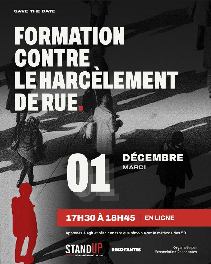 Formation contre le harcèlement de rue