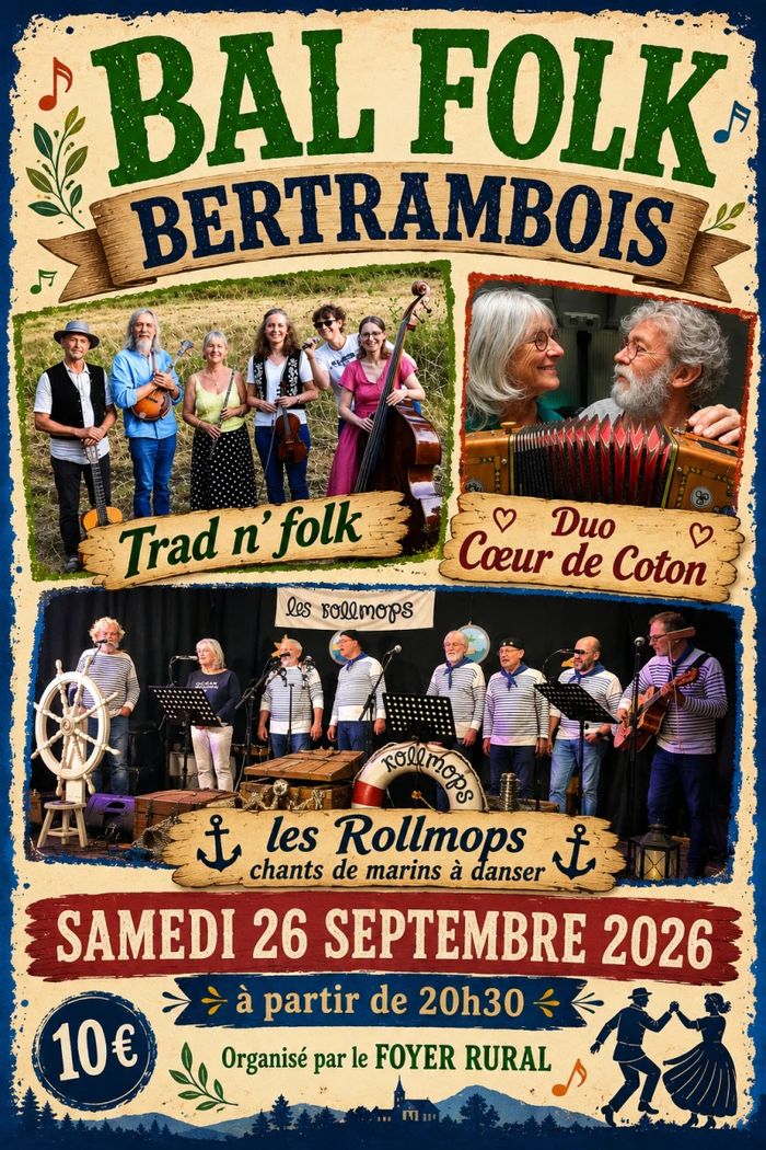 Affiche — bal folk