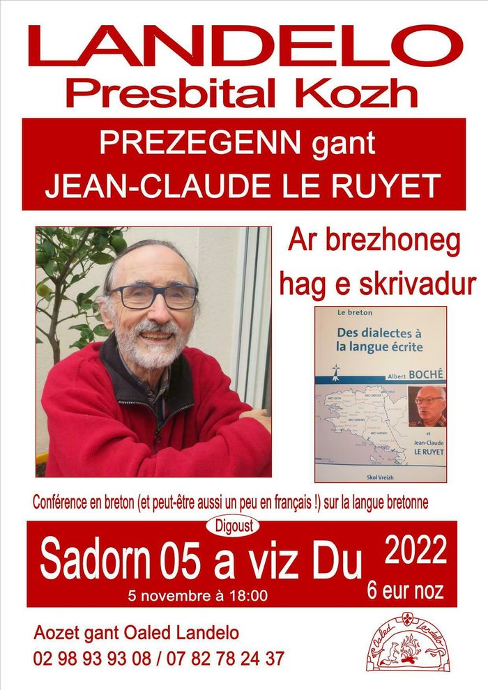 Conférence avec Jean-Claude Le Ruyet