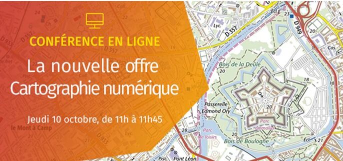 Nouvelle offre de cartographie numérique