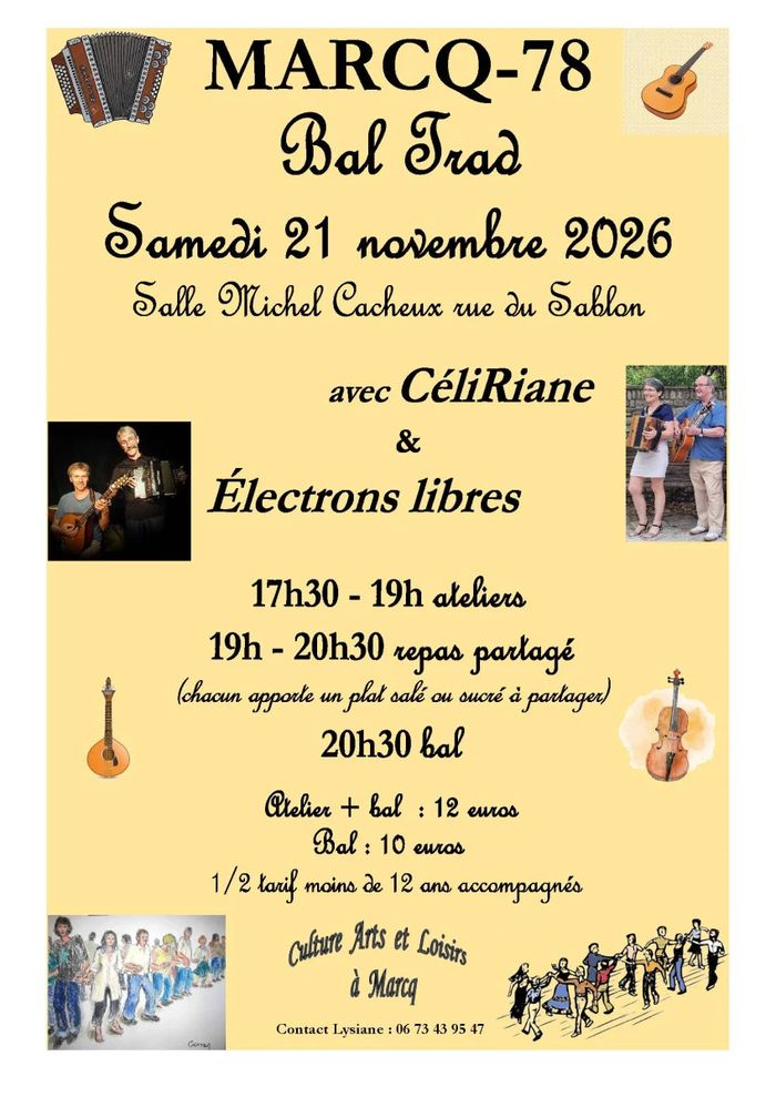 Affiche — Bal Trad