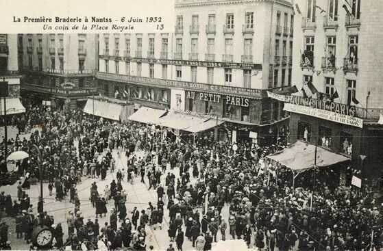 Exposition sur la première braderie de Nantes