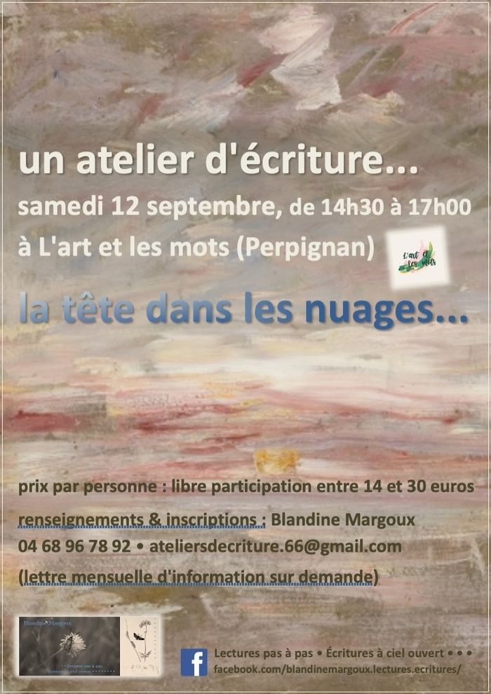 La tête dans les nuages • Atelier d'écriture créative