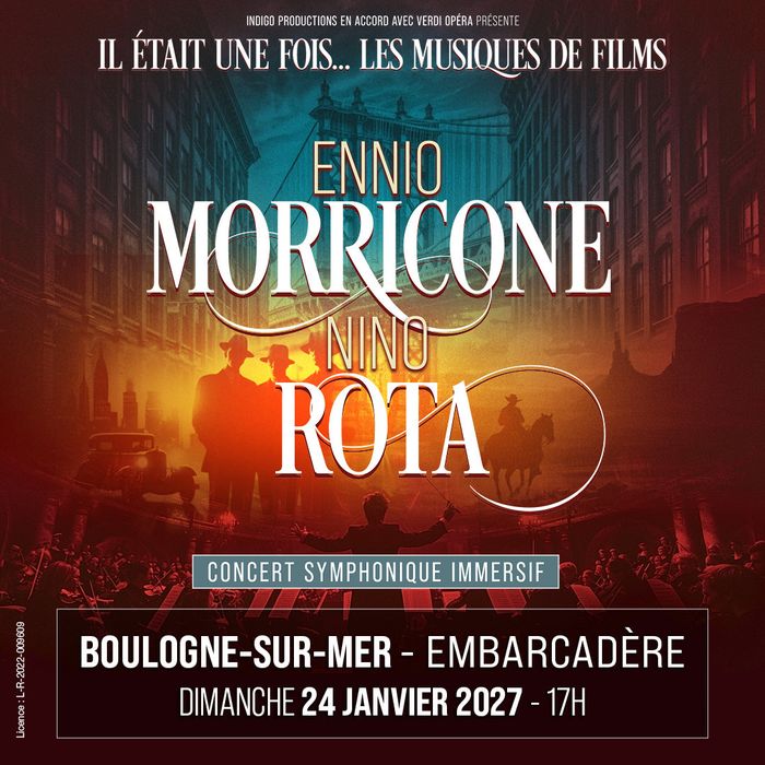 Affiche — Il était une fois... Ennio Morricone et Nino Rota
