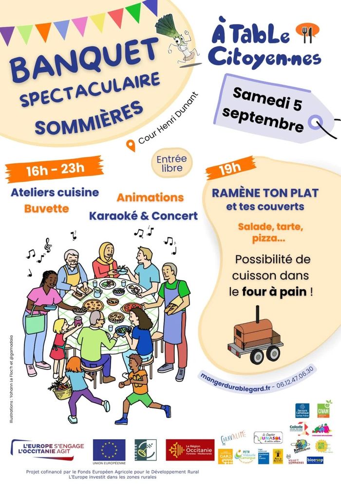 Affiche — Banquet spectaculaire