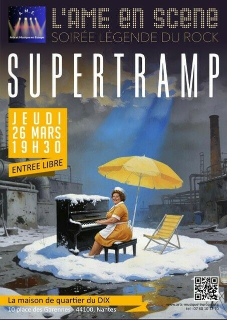 L’âme en scène – Soirée Légende du Rock : Supertramp