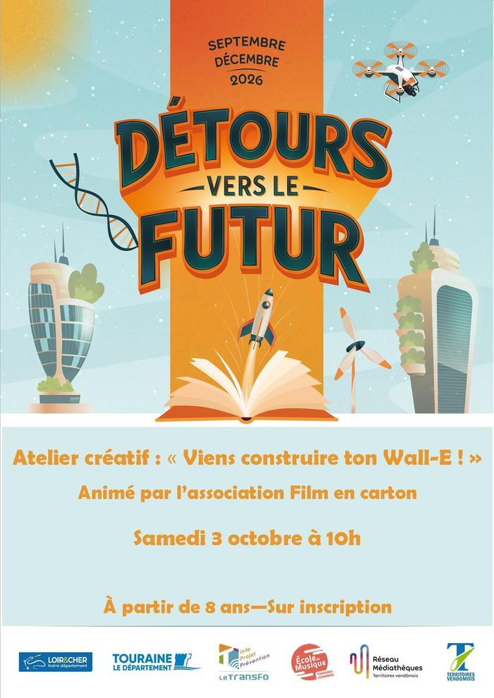 Atelier créatif « Viens construire ton Wall-E »