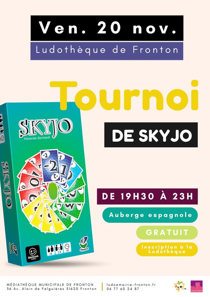 Soirée Jeux : Tournoi de Skyjo