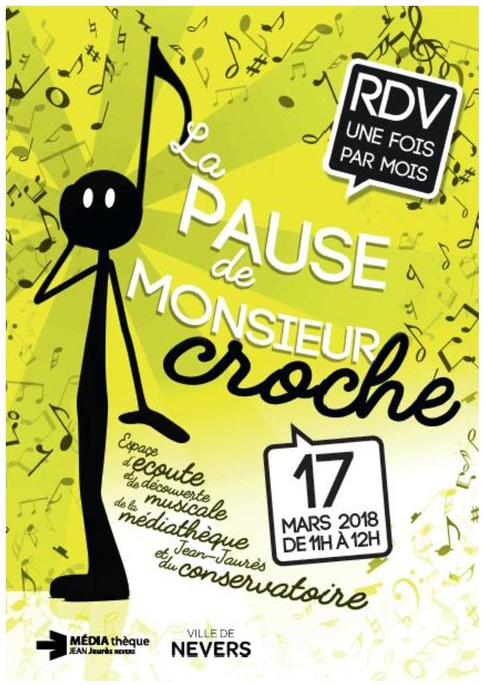 La pause de Monsieur Croche