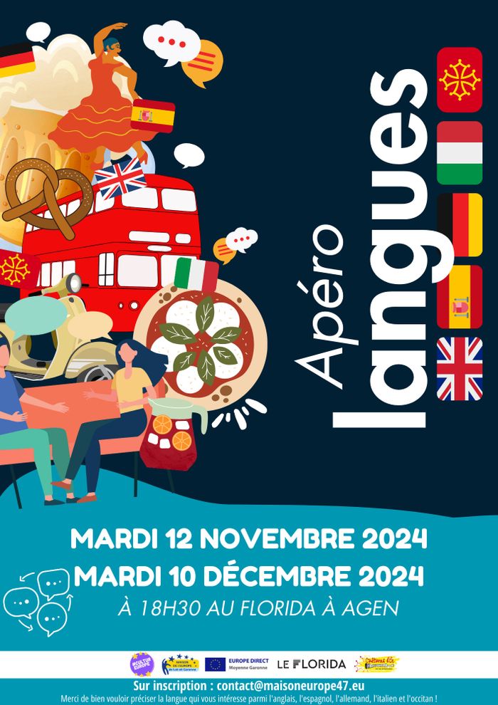 Apéro langues du mois de novembre