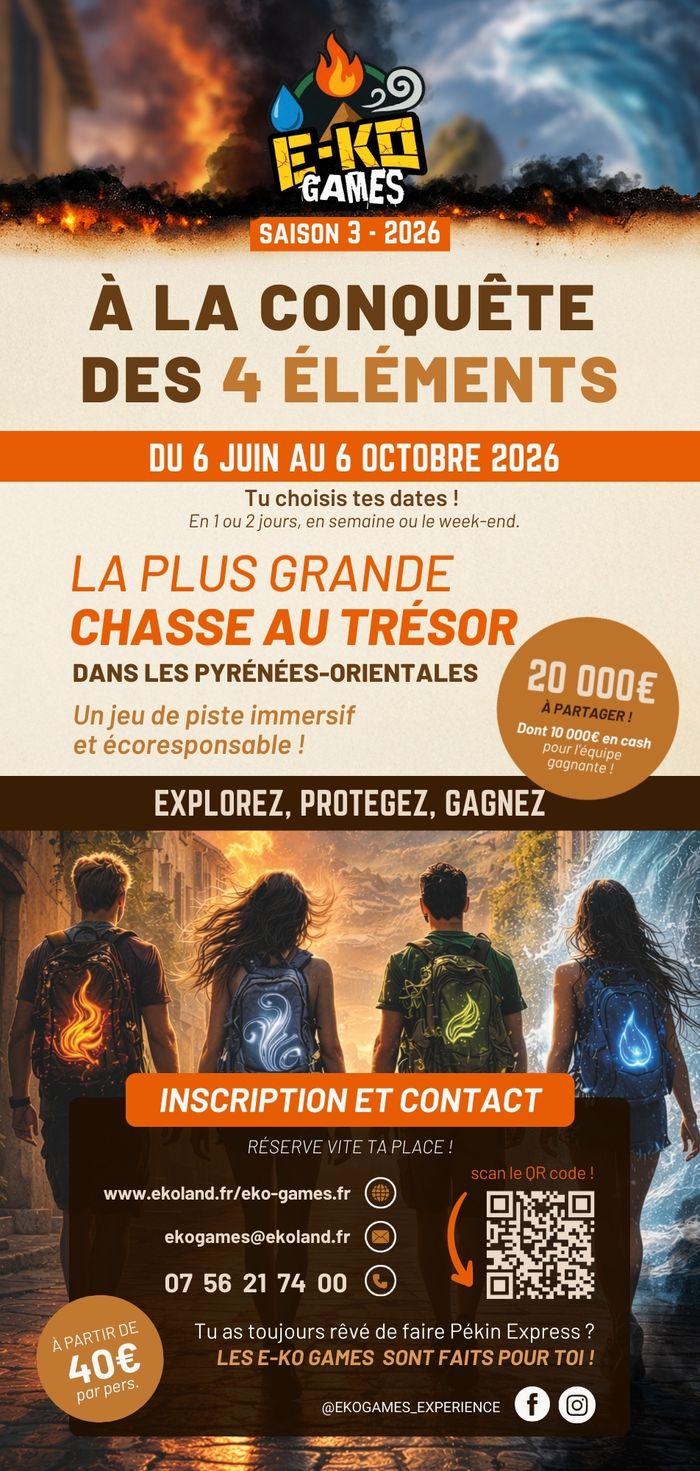 Eko Games Saison 3 à la conquête des éléments