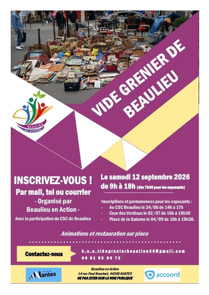 Vide-grenier de Beaulieu