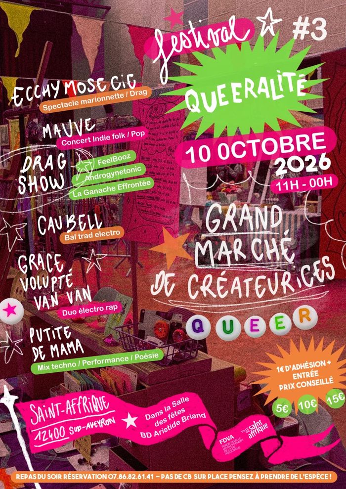 Affiche — Festival Queeralité 3