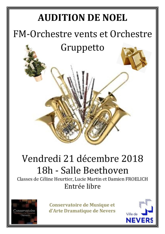 Audition de Noel - FM Orchestre vents et Orchestre Gruppetto