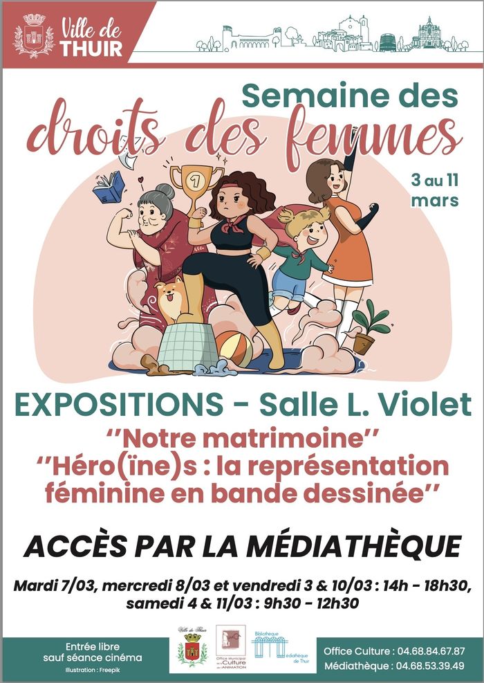 Expo "Semaine des droits des femmes"