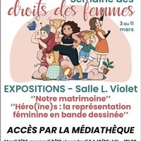 Expo "Semaine des droits des femmes"