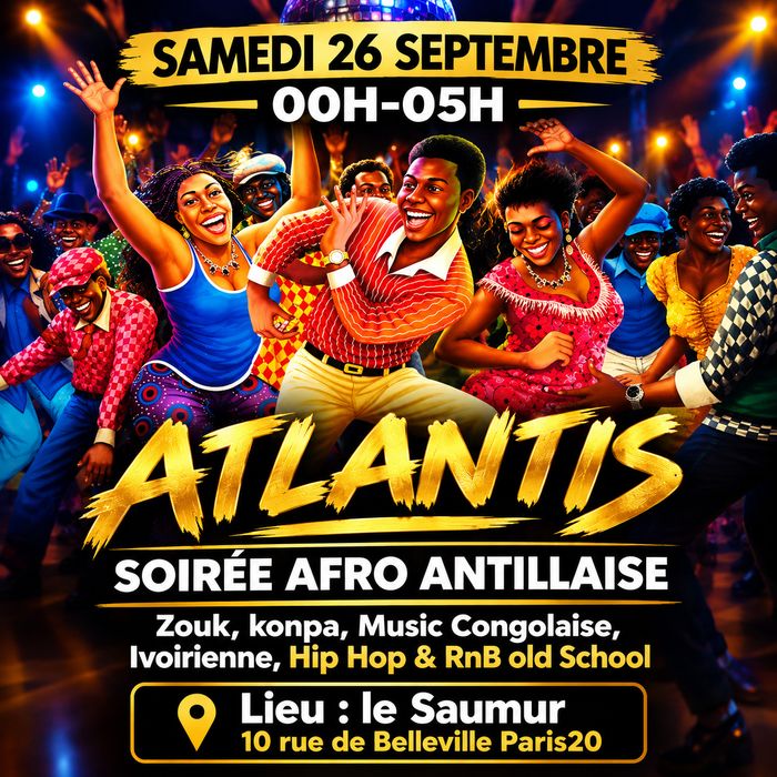 Une soirée afro caribbean rap old school pour les plus de 30 ans