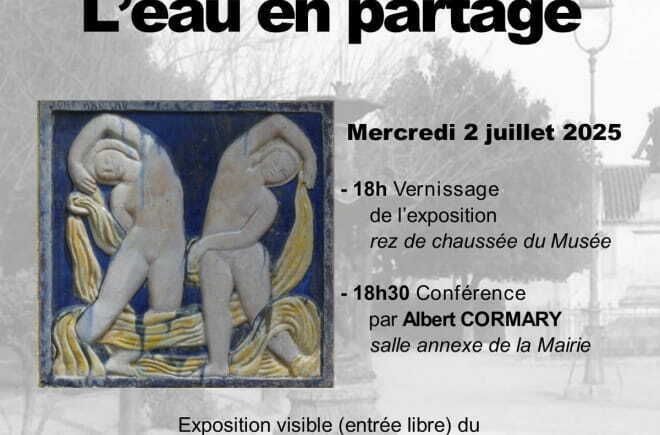 "L'eau en partage" d'Albert Cormary