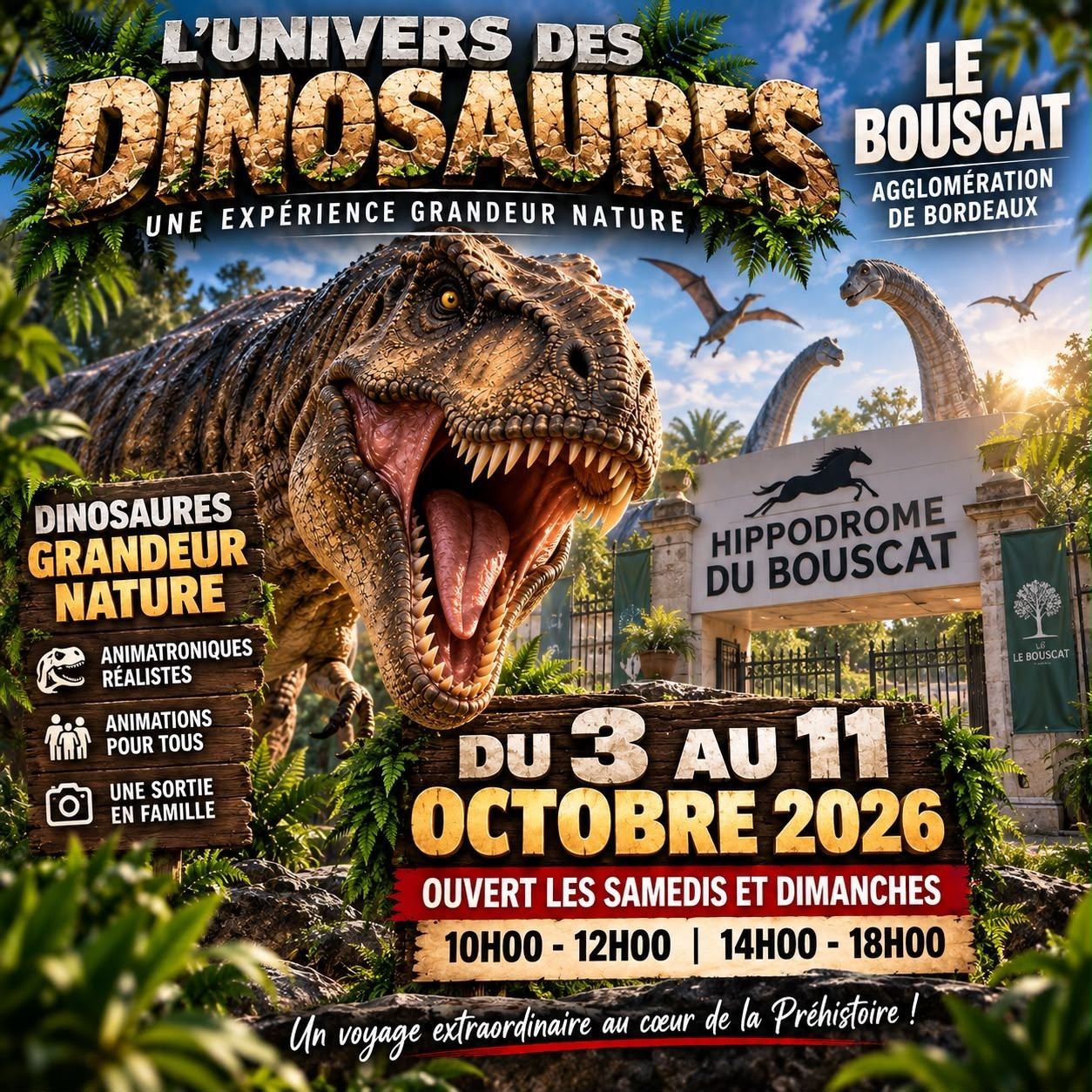Exposition "super-héros et dinosaures"