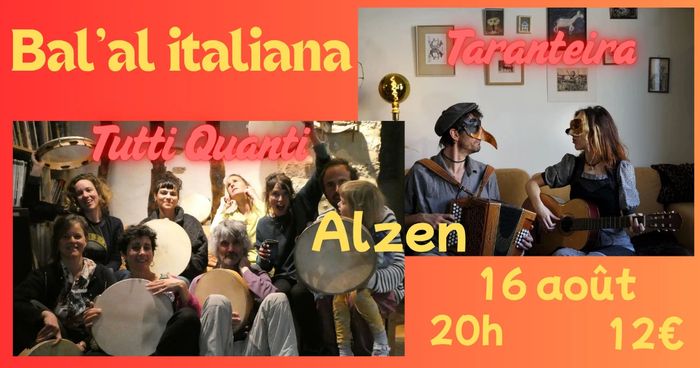 Bal'al italiana : concert-bal Italie du sud