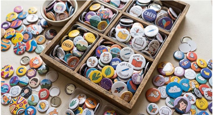 Atelier badge