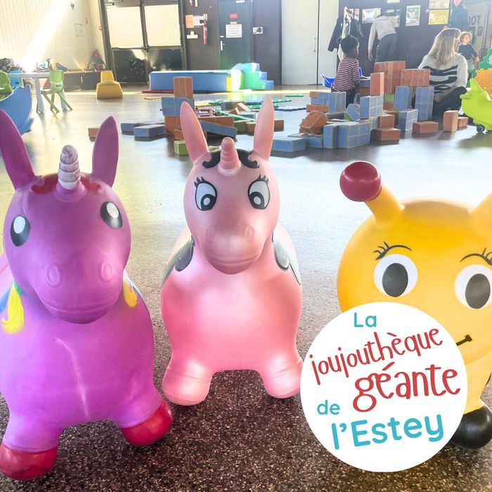 La joujouthèque géante de l'Estey à la salle Jean Lurçat 🦄