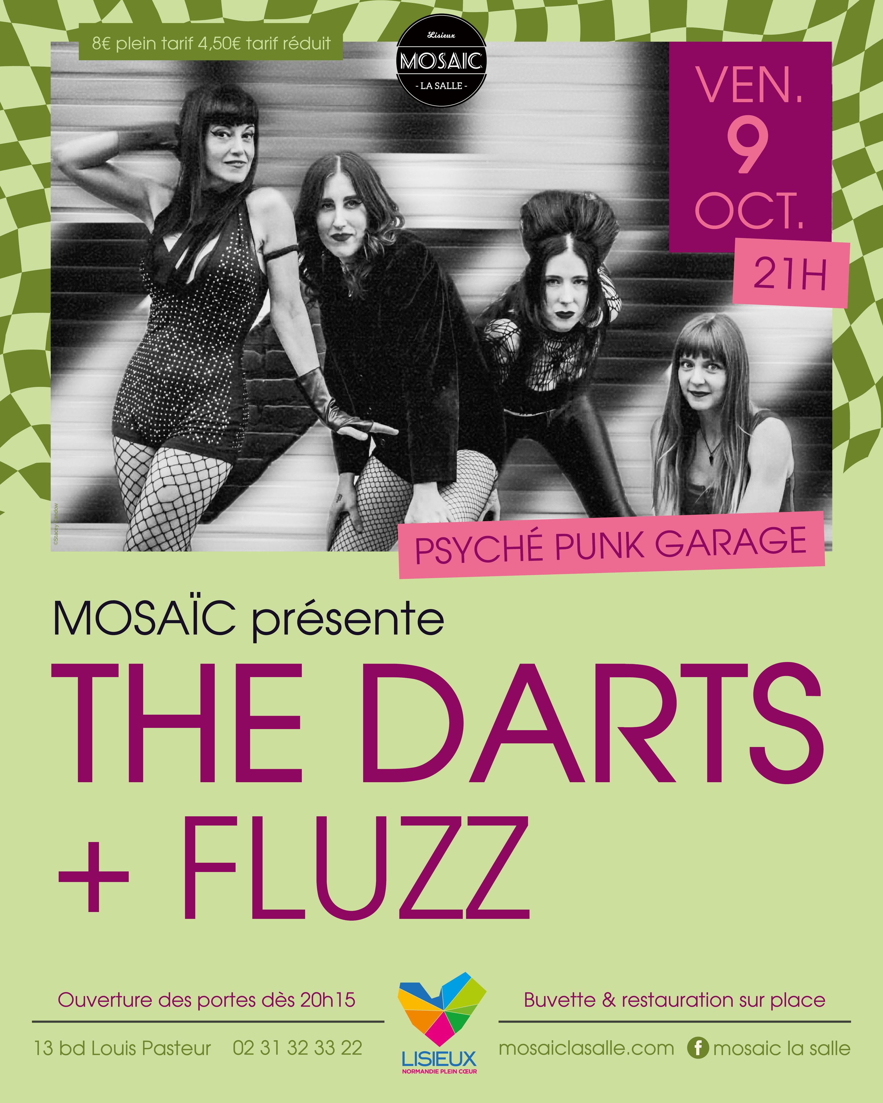 CONCERT - THE DARTS + FLUZZ