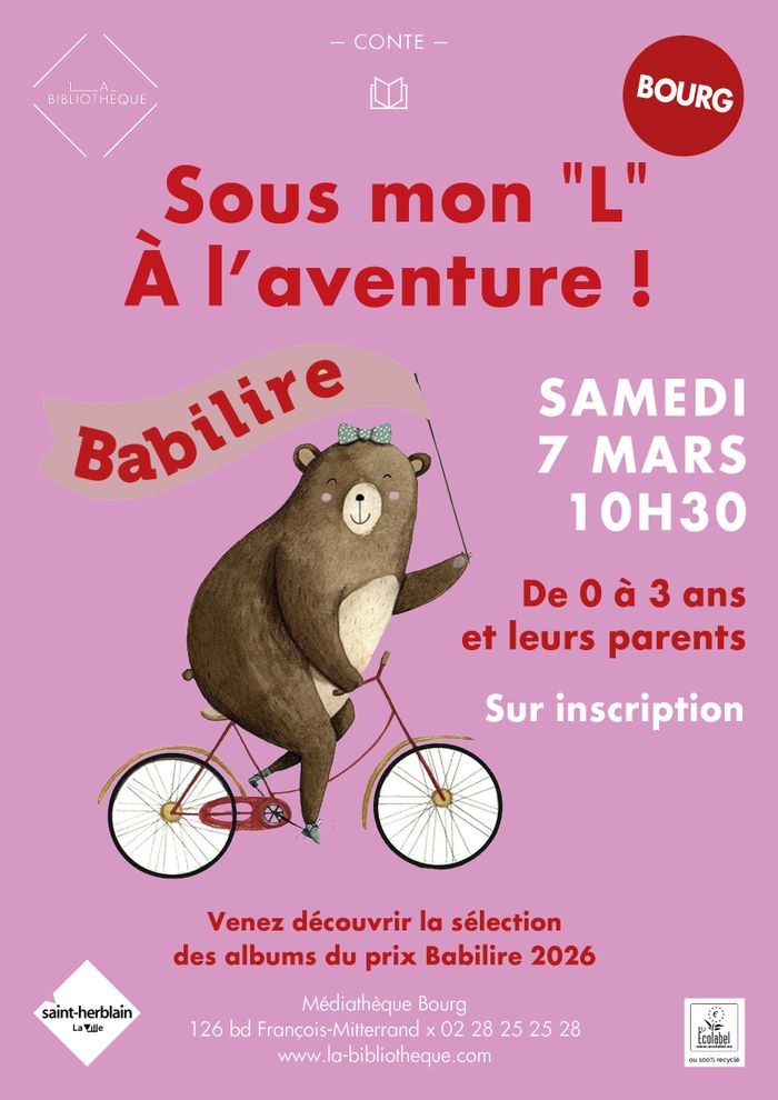 Sous mon "L" : À l'aventure !