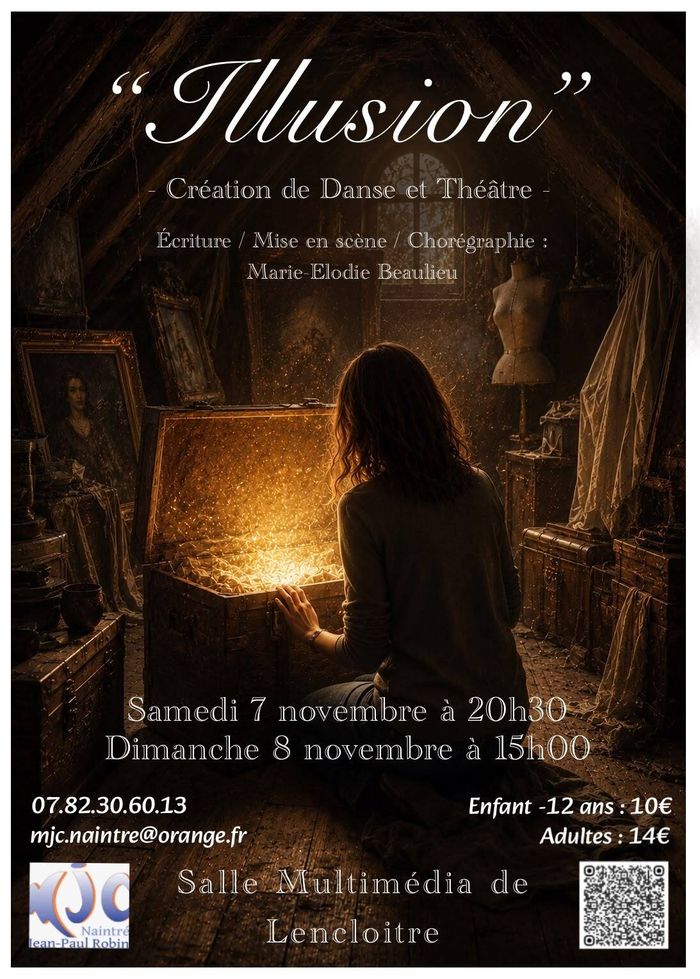 "Illusion" : spectacle danse et théâtre