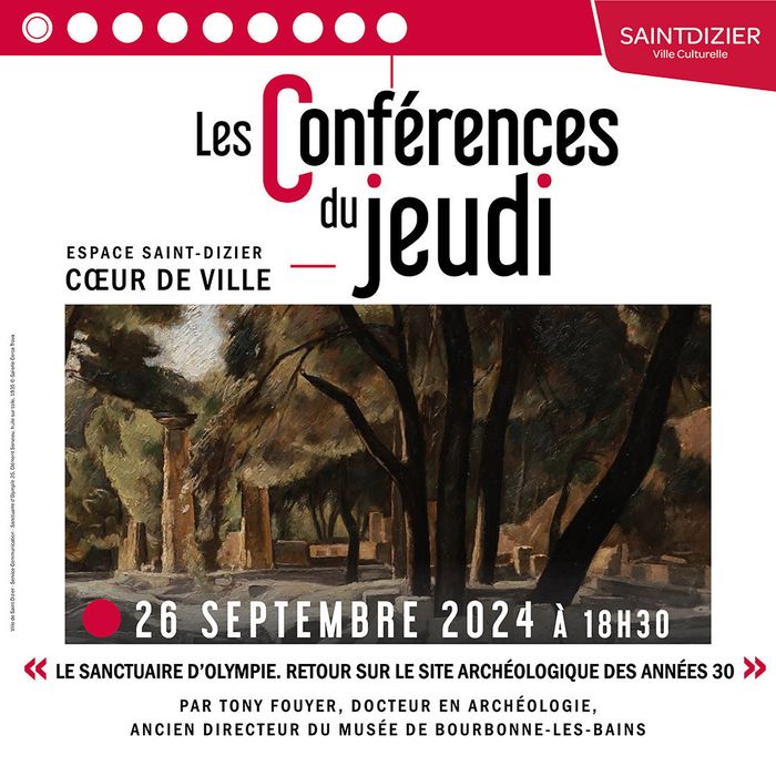 Les conférences du jeudi : Le sanctuaire d’Olympie