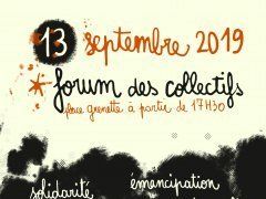 (forum) Forum des collectifs locaux œuvrant pour l’émancipation, la solidarité et la contre-culture
