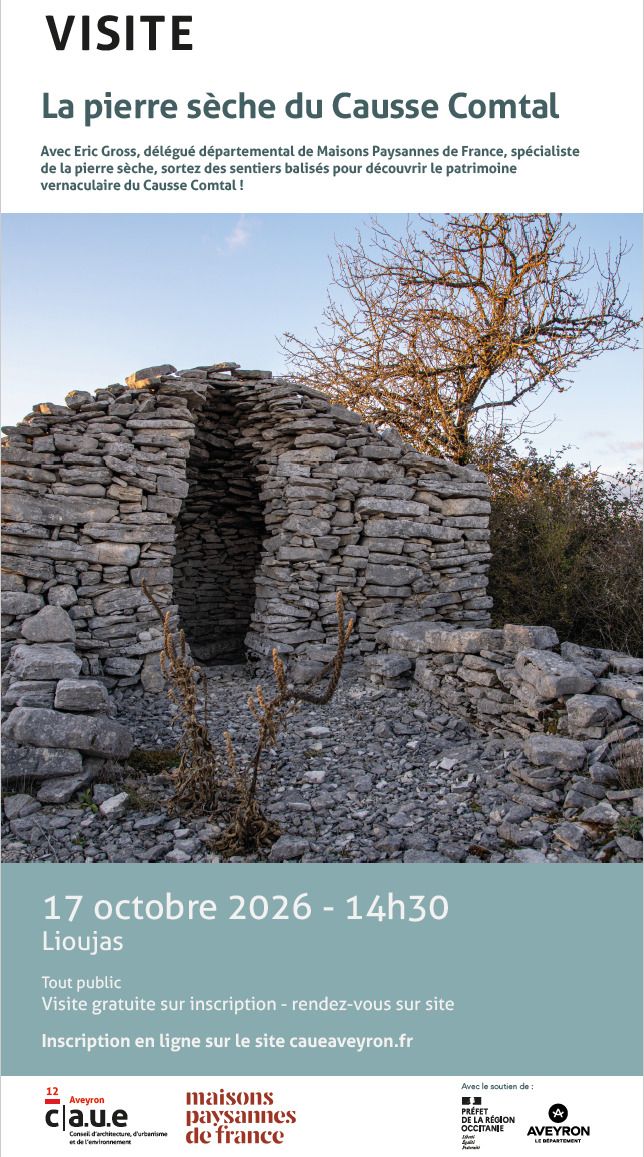 La pierre sèche du Causse Comtal