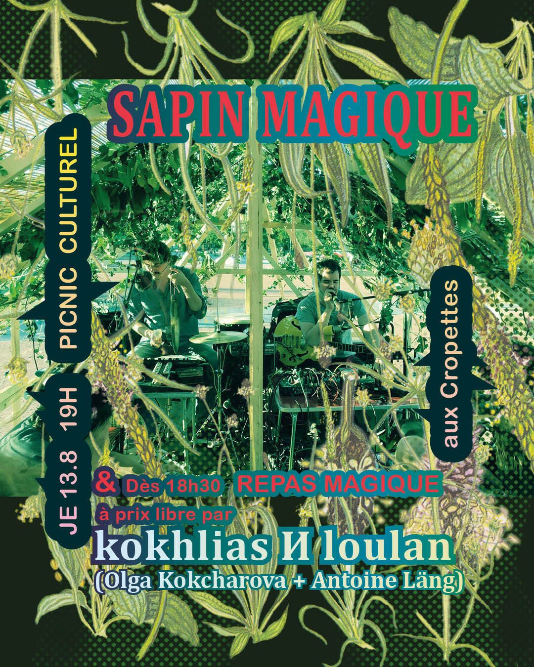 Picnic Culturel avec Sapin Magique et repas prix libre