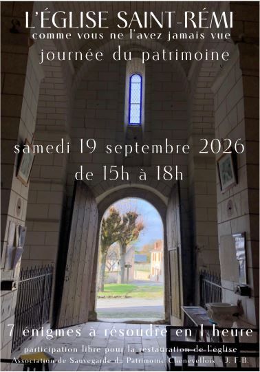 L'église de Chenevelles comme vous ne l'avez jamais vue