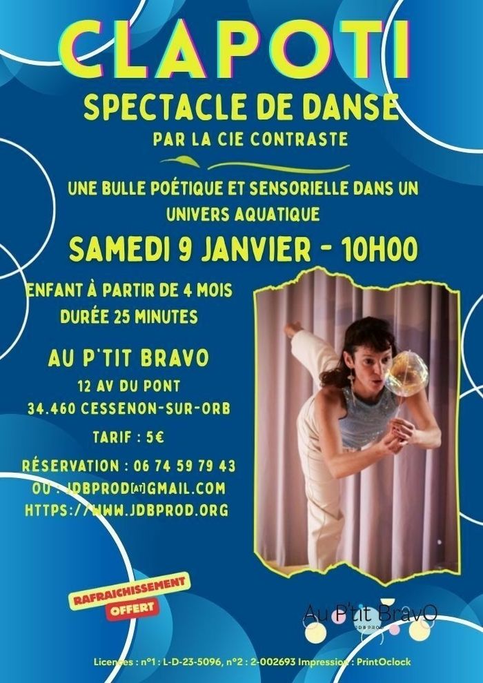 Clapoti Spectacle de danse