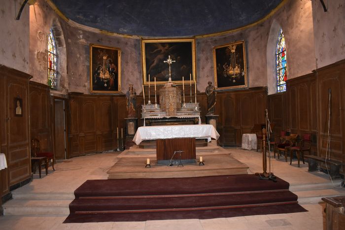 Visite guidée de travaux de rénovation d'une église