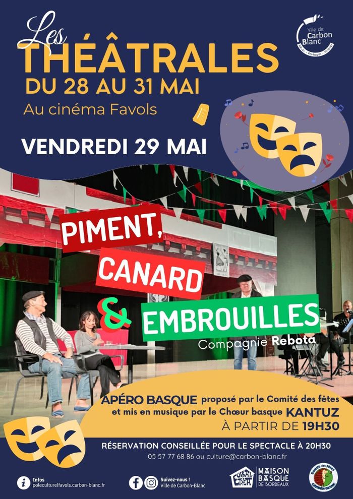 PIMENT, CANARD ET EMBROUILLES