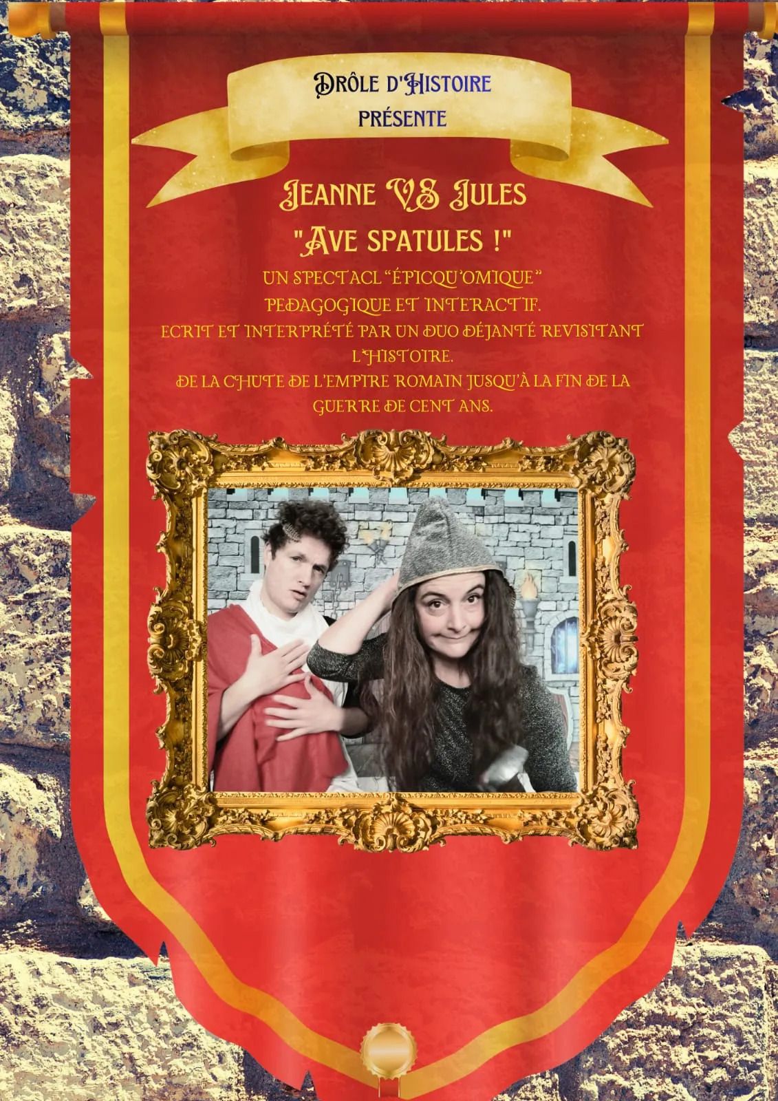 Jeanne VS Jules avec spatules ! à En aparté à St Max – 15 nov