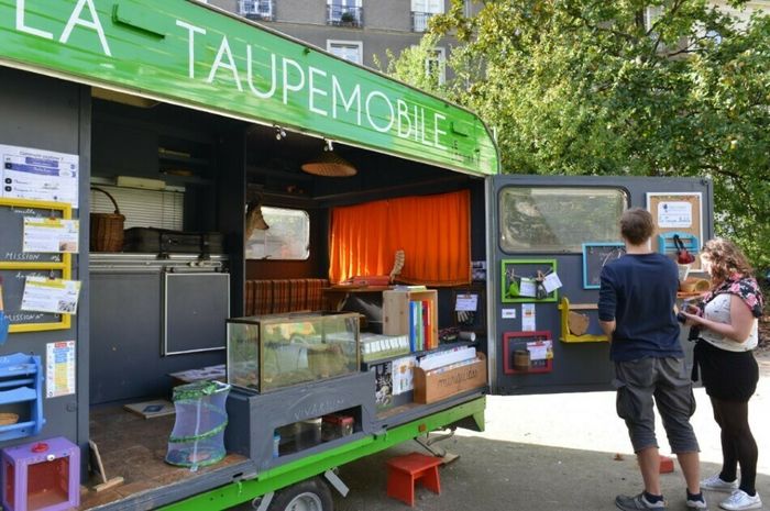 L'atelier du mercredi avec la Taupe Mobile
