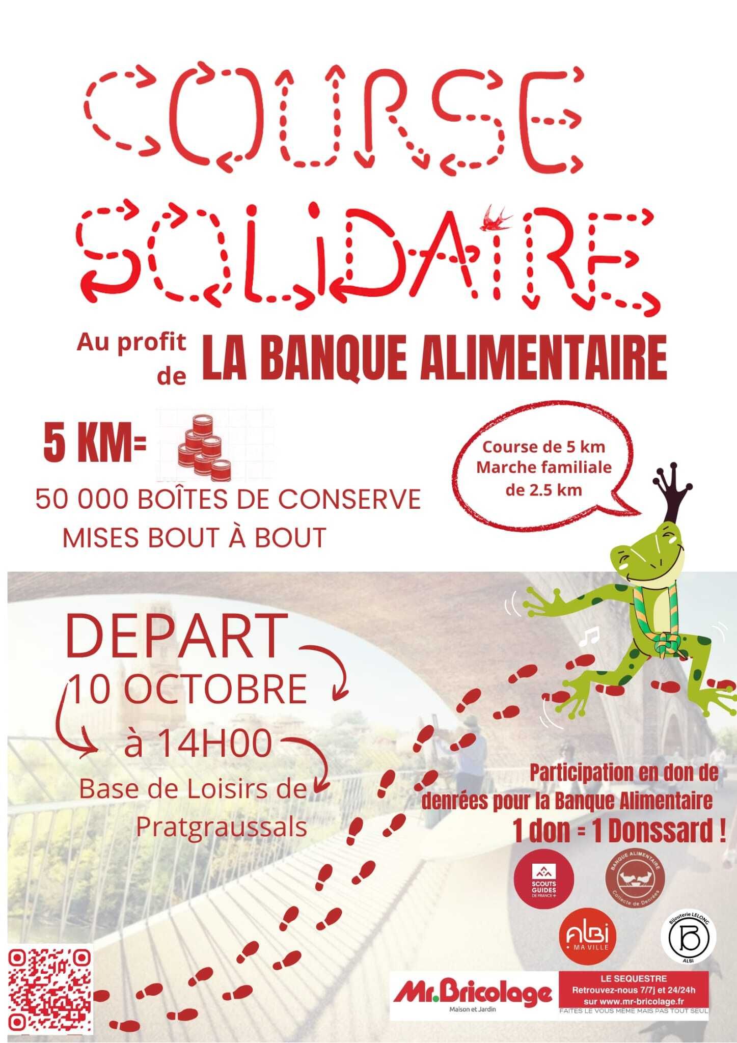 Course solidaire - Banque alimentaire